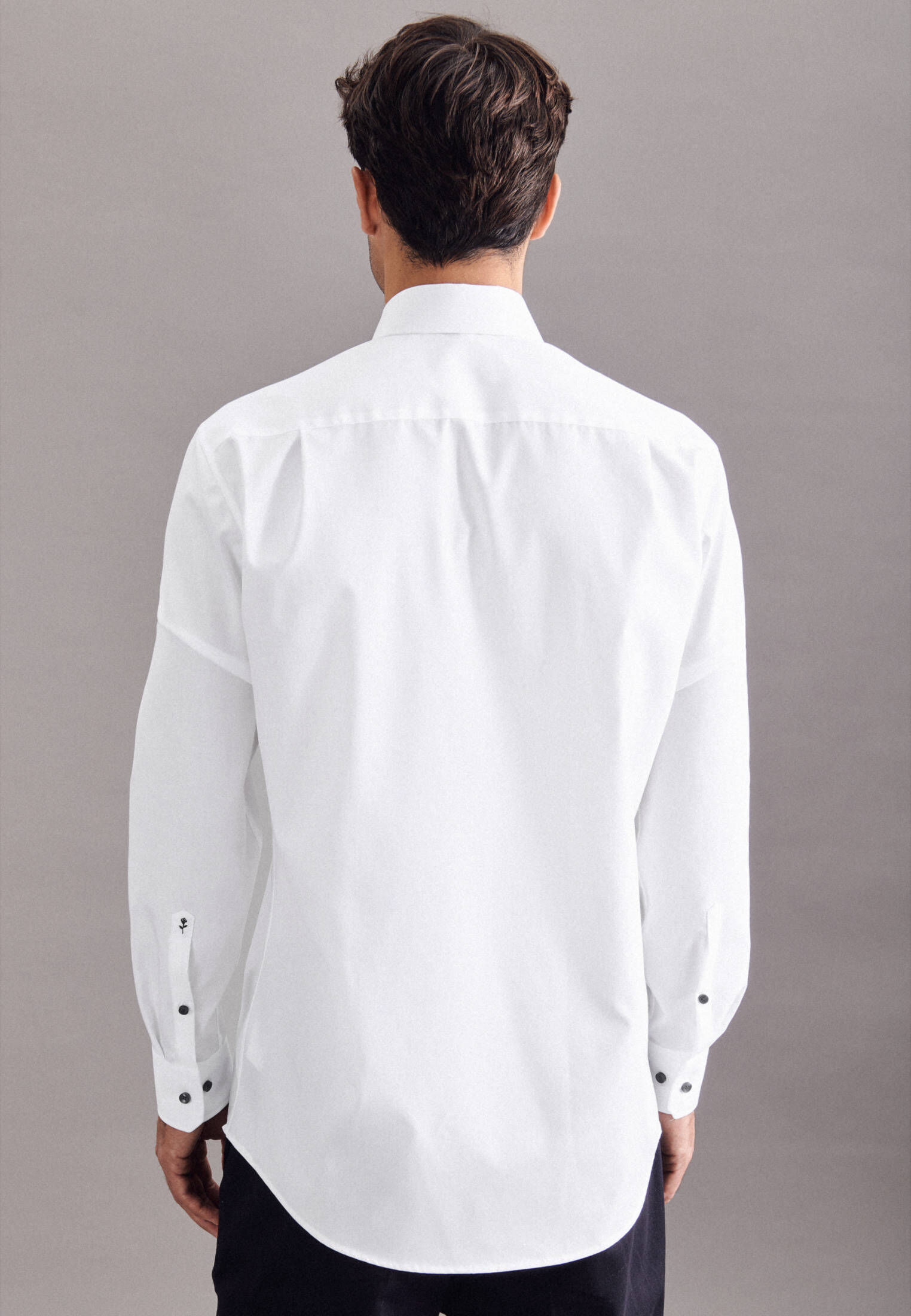 Seidensticker| Herren Hemd Modern Fit Langarm