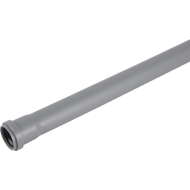 PP buis met steekmof 1m 50mm