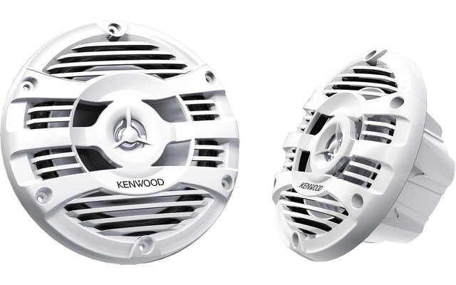 Kenwood KFC-1653MRW wassergeschützter 2-Weg-Lautsprecher mit 160 mm Tieftöner