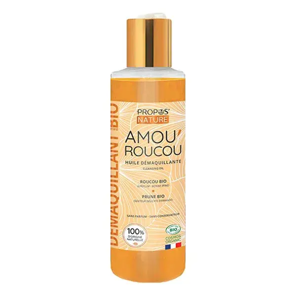 Propos'Nature - Amou'Roucou- Huile démaquillante Bio - 125 ml