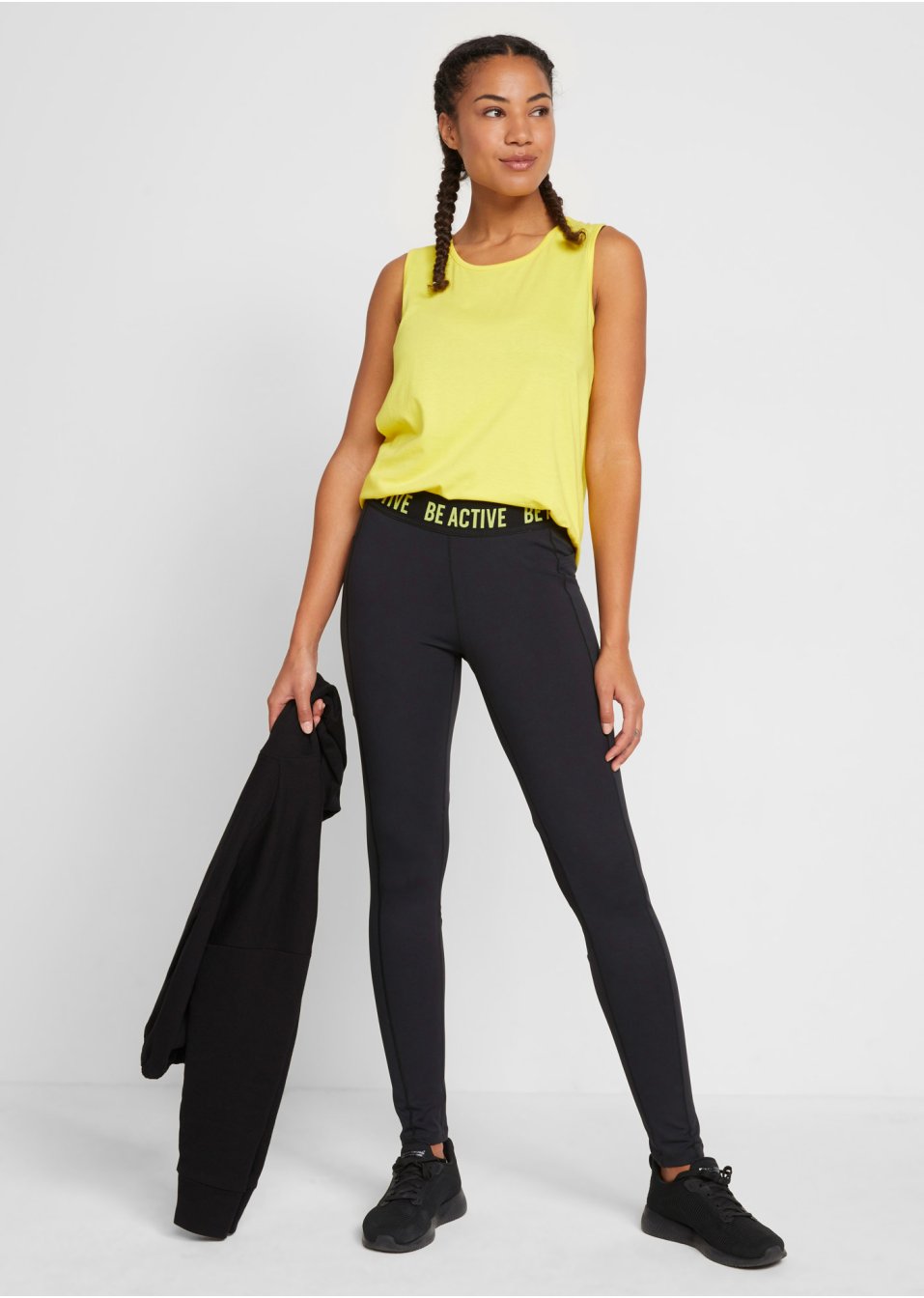 Legging fonctionnel avec empiècement mesh