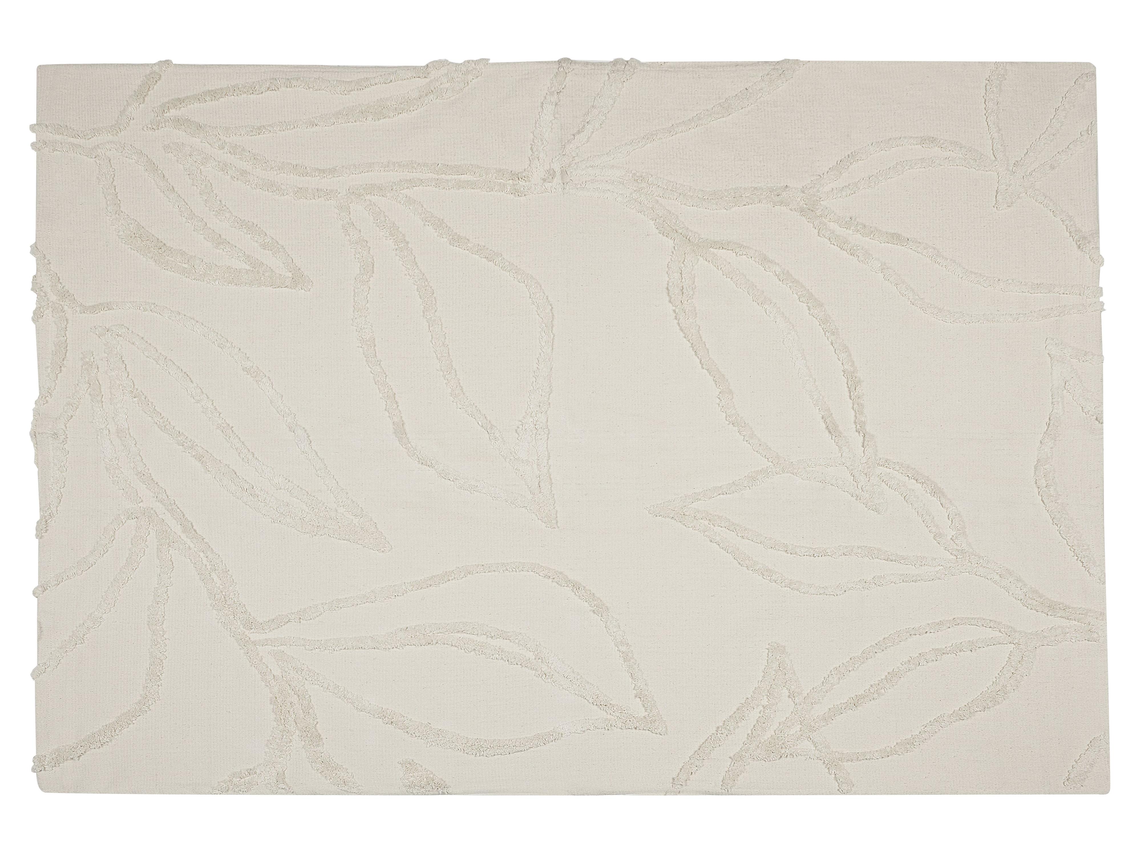 Plaid ACACIA Katoen 130 x 160 cm Beige