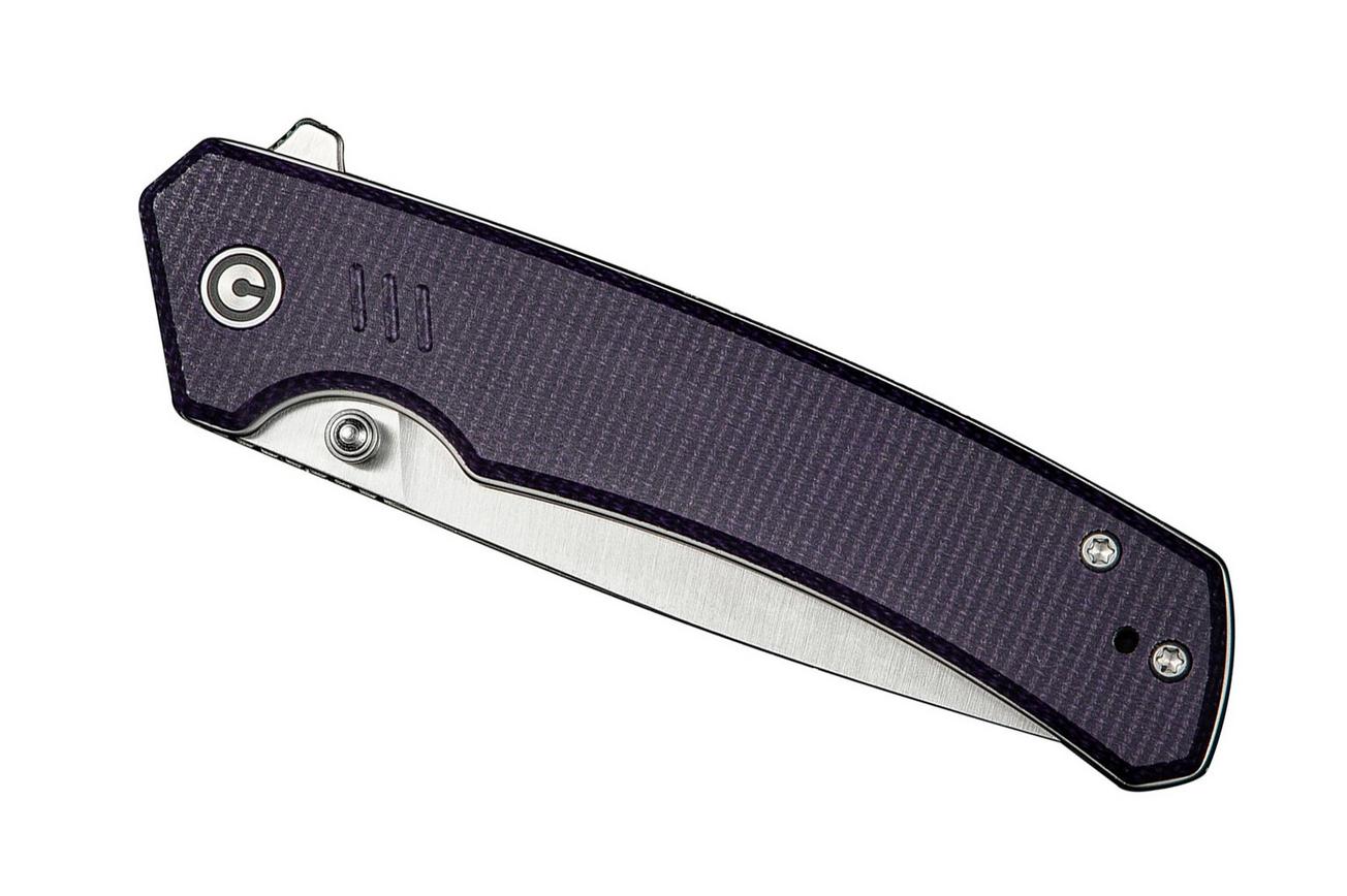 Civivi Merit C24012-3 Satin Purple Micarta, zakmes