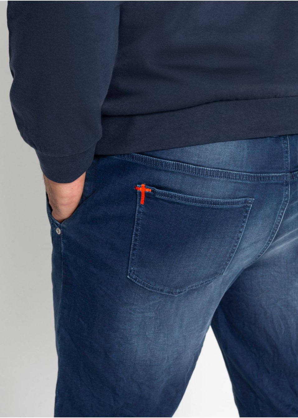 Jean-jogging taille extensible, Regular Fit