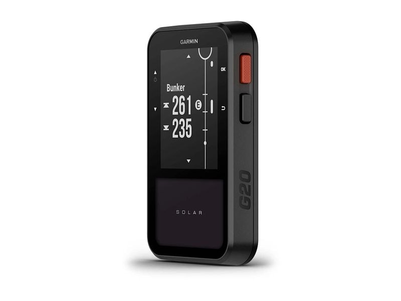 GARMIN Activity Tracker ApproachG20 Solar Golf-Handgerät Nehmen Sie mit dem Approach G20 Solar Ihre persönlichen Ziele in Angriff. Das Golf-Handgerät bietet Ihnen eine nahezu unbegrenzte Akkulaufzeit dank Solarladung