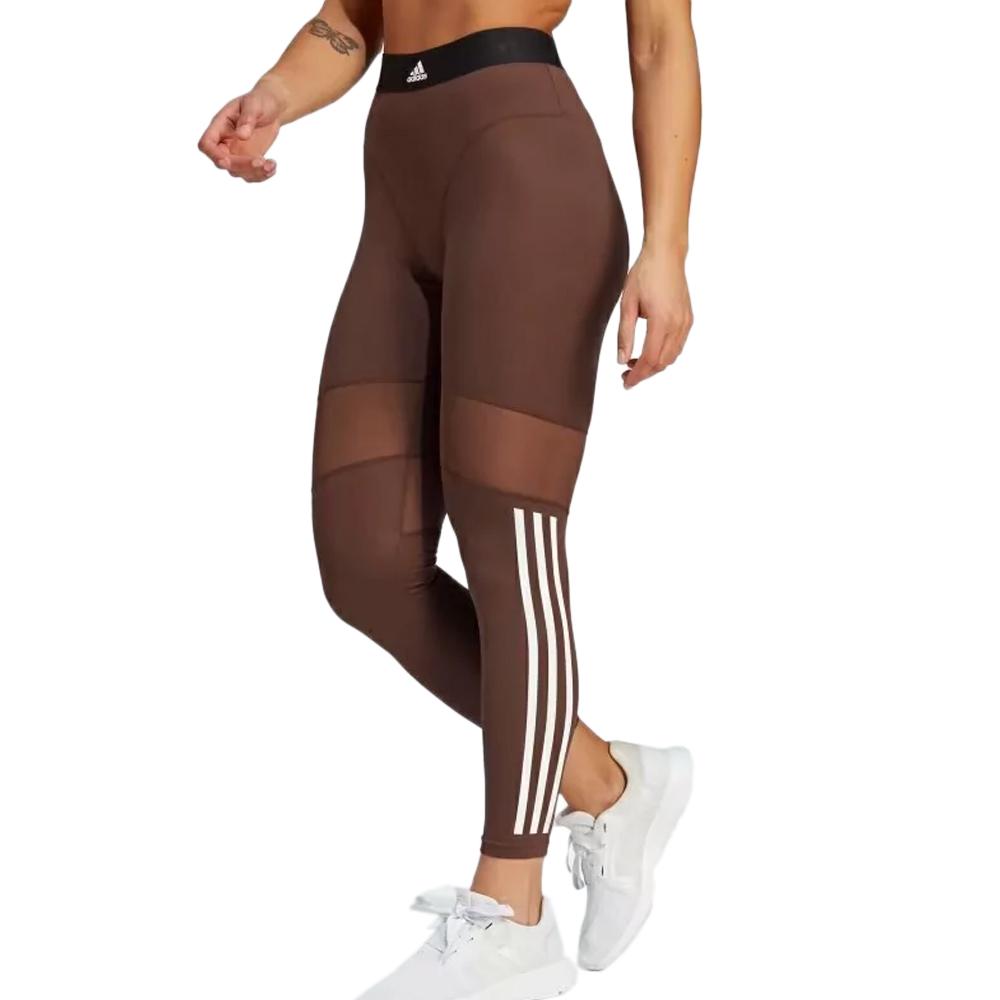 Adidas Legging Marron Femme Adidas Hyglm
