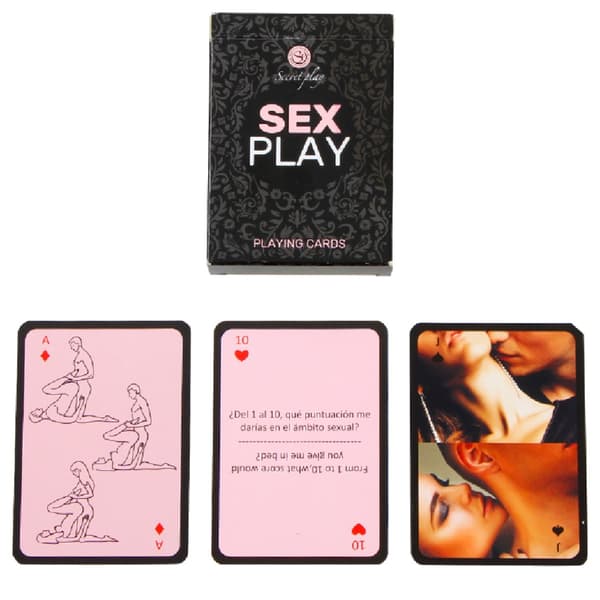 Secretplay - Sex Play Spillekort (Es/En)