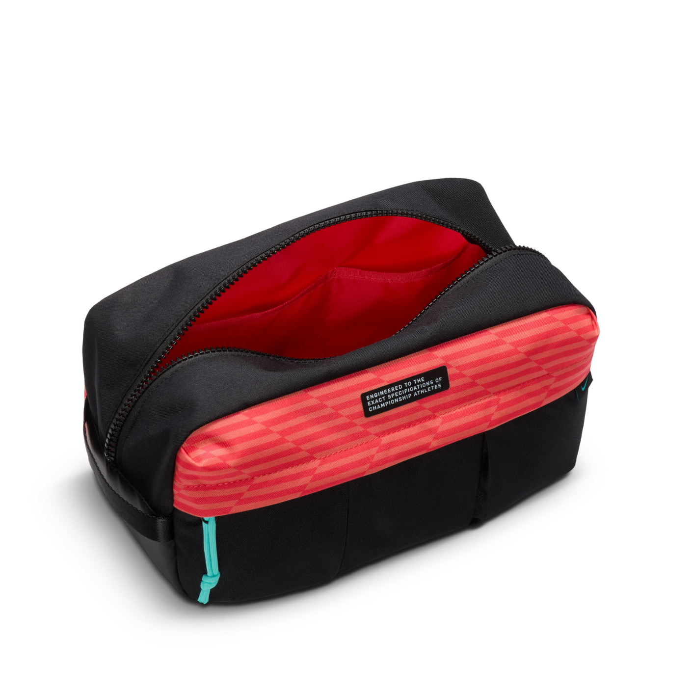 Nike Academy Schoenentas Rood Zwart Turquoise