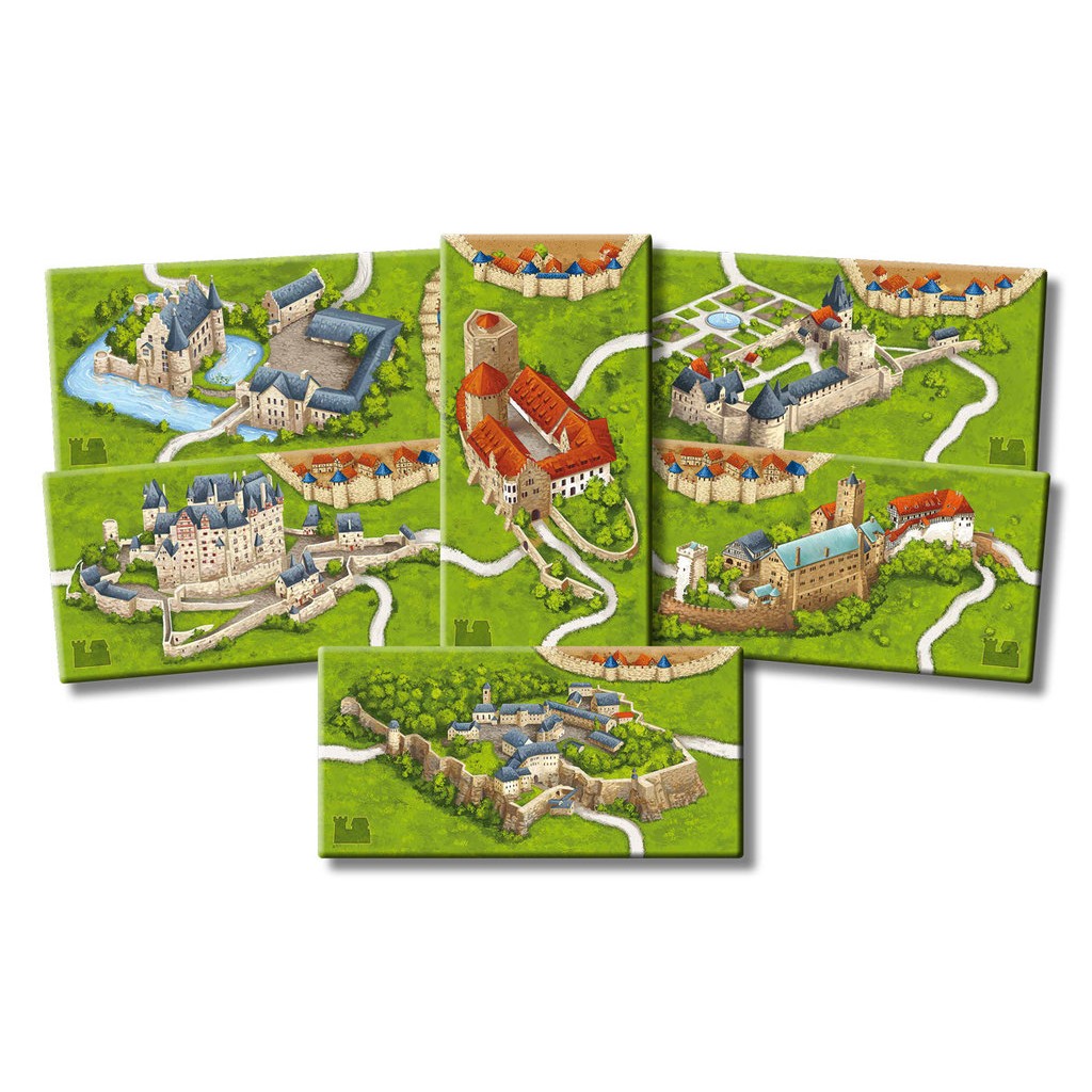 Carcassonne : Burgen in Deutschland