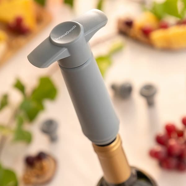 Vakuumpumpe og Vinstoppere Winuum InnovaGoods (4 hetter)
