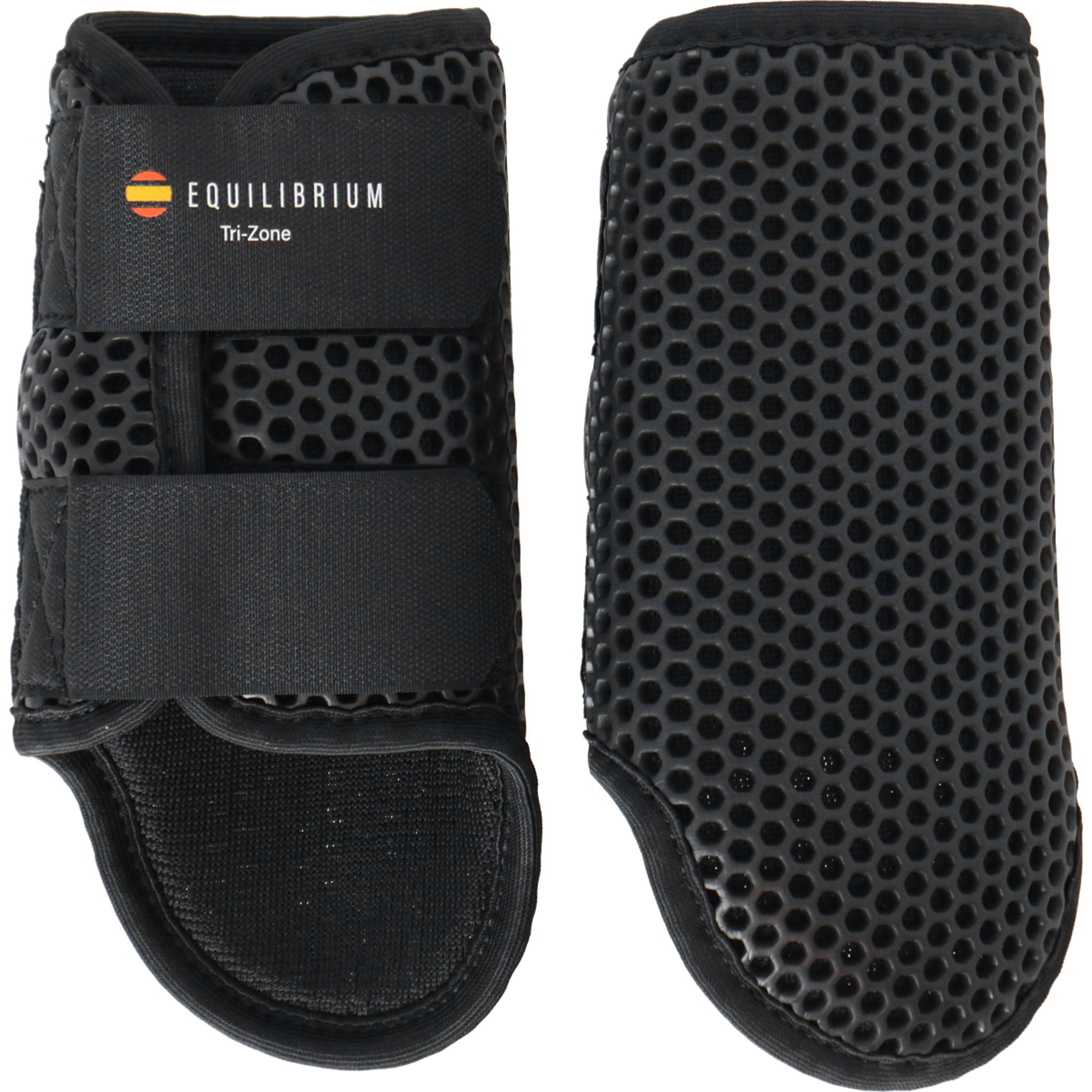 Equilibrium Beenbeschermers Tri-Zone Zwart