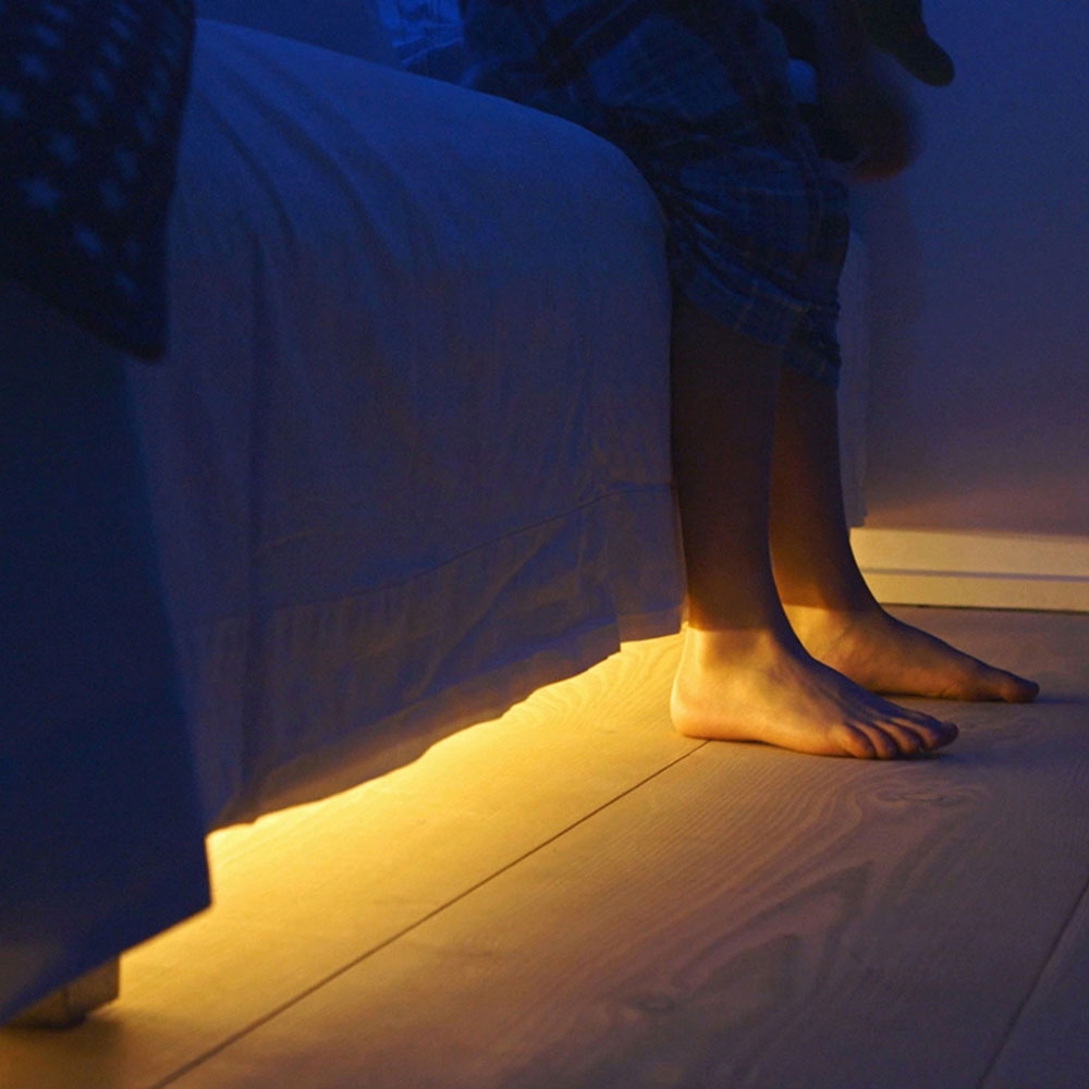 Kabellose LED Lichtleiste Bewegungsmelder Motion Sensor - Warmweiss