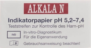 ALKALA N Indikatorpapier pH 5.2-7.4