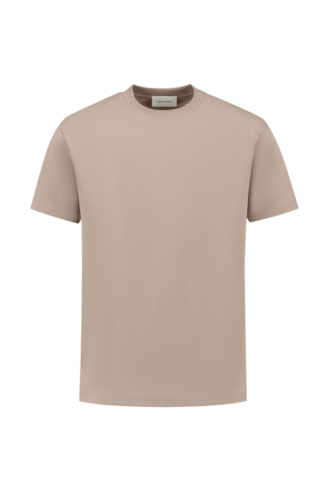 Pure Path taupe heren t-shirt