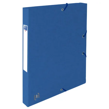Oxford Sammelbox TOP FILE+, A4, Rückenbreite 25mm, aus 425 g/m² karton, blau