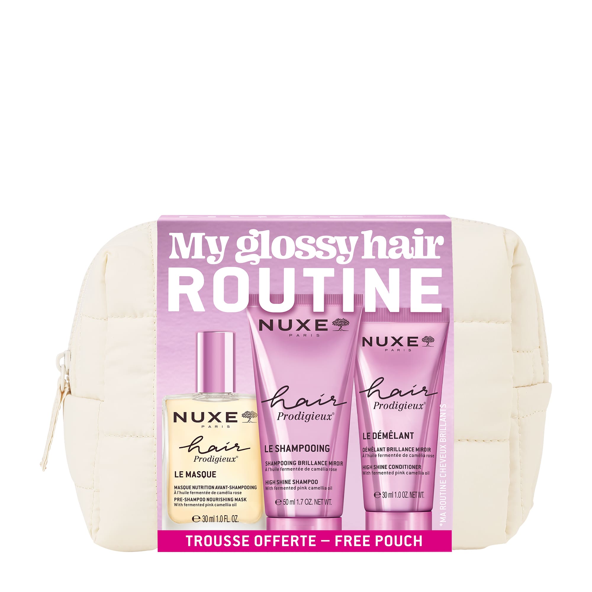 MEINE ROUTINE FÜR GLÄNZENDES HAAR