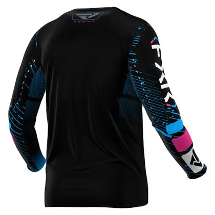 Maillot cross FXR PODIUM MX 25 2025 - Noir / Bleu