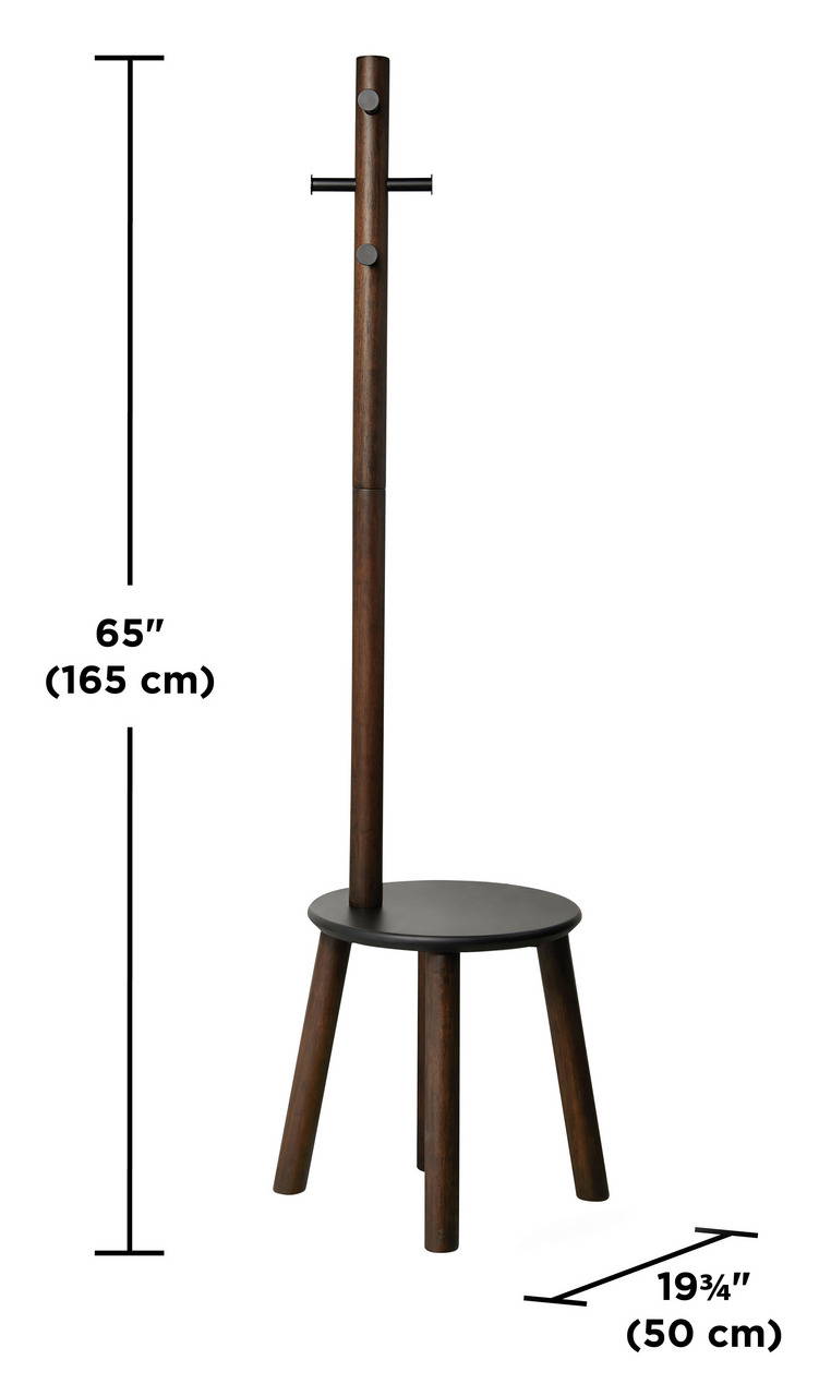 Umbra Garderobenständer/Hocker PILLAR