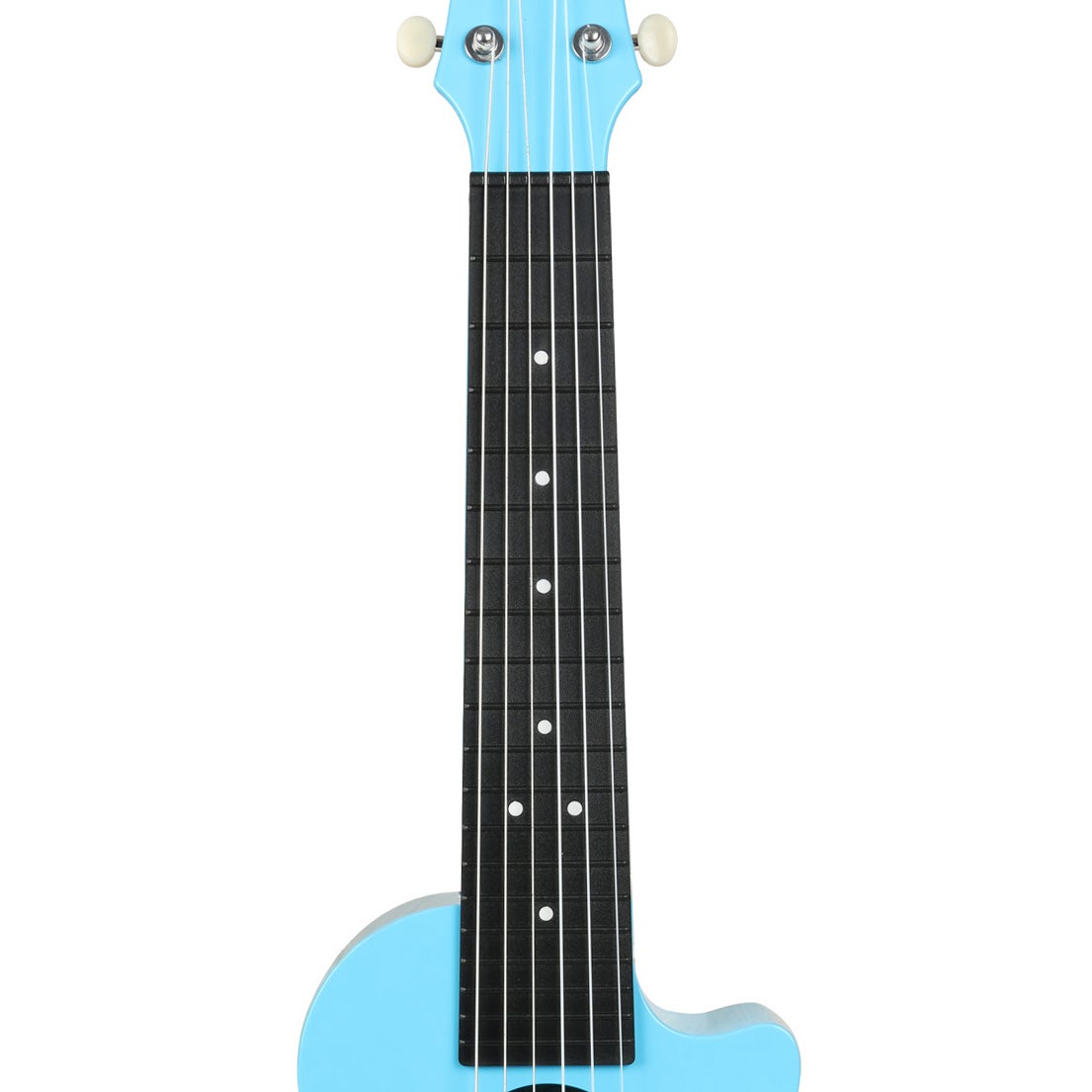 Korala PUG-40-LBU polycarbonaat guitarlele blauw