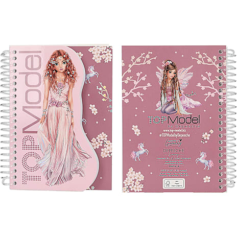 TOPModel spiralbog - flere varianter - assorteret