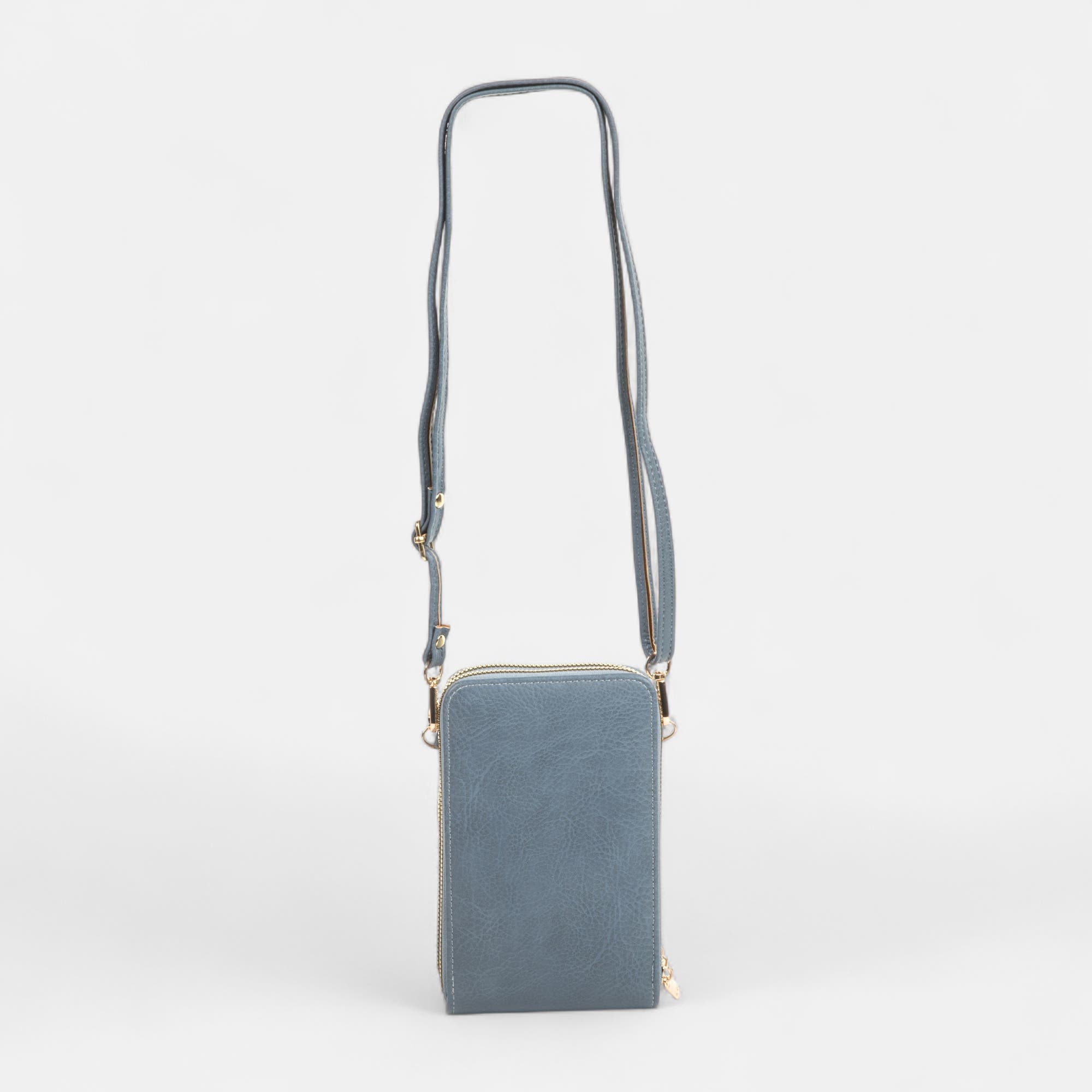 Pochette pour téléphone bleu