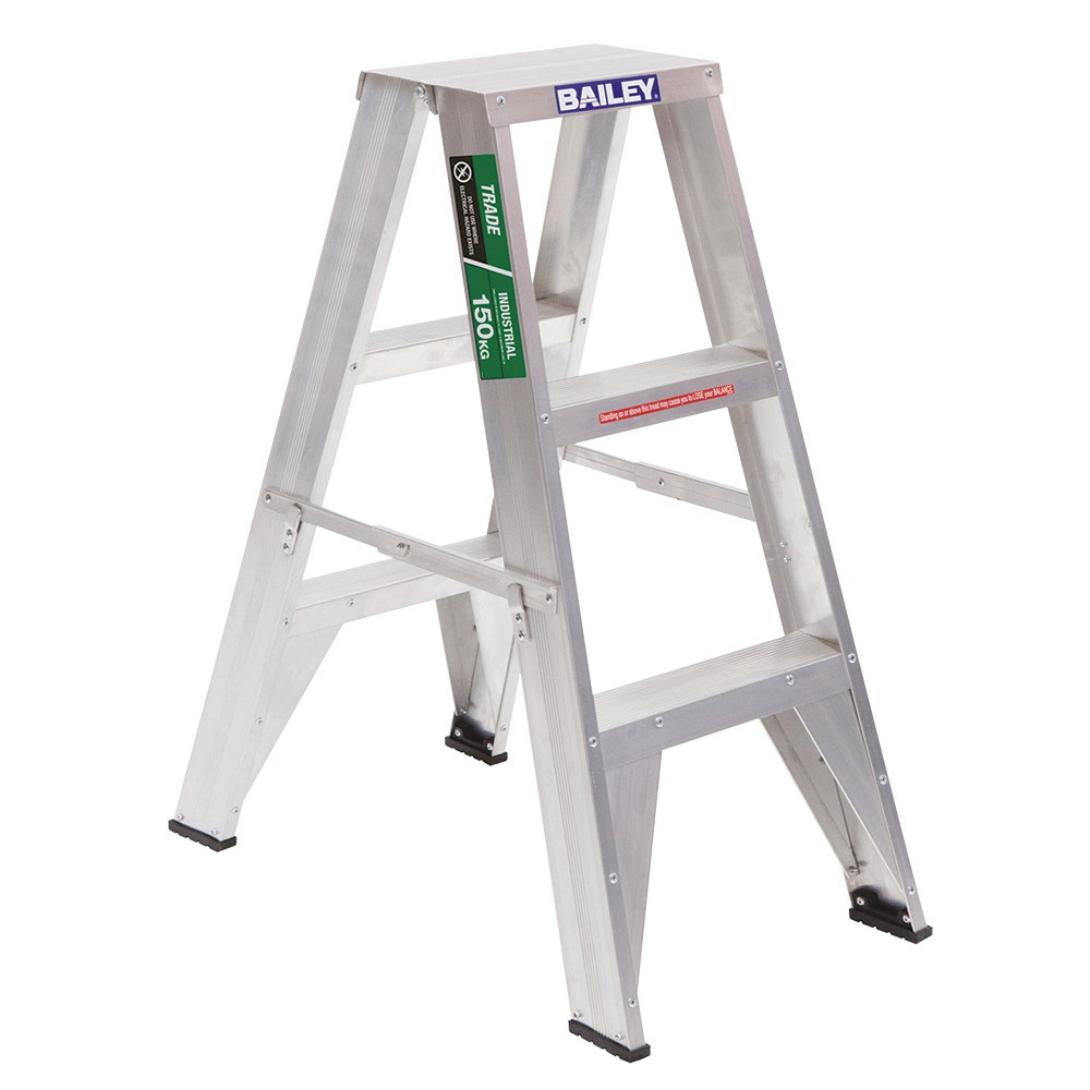 BAILEY 0.9m Double-Sided Trade Step Ladder