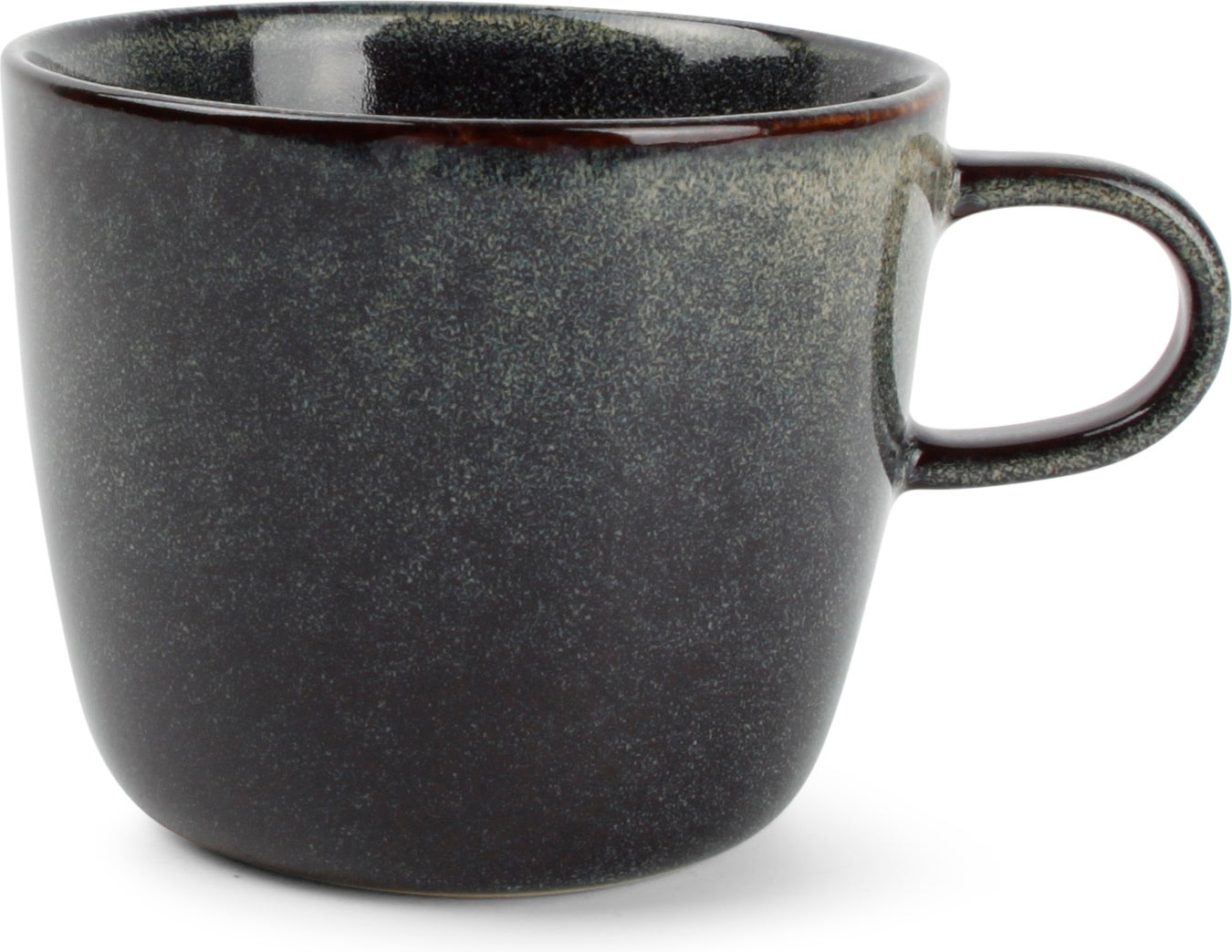 Salt&Pepper mok Stitch groen / grijs 0,3 L