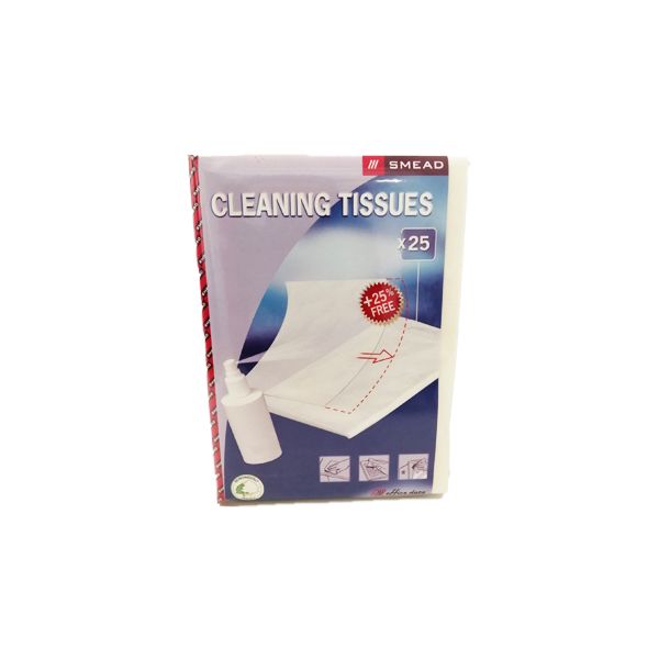 Smead Panos Limpeza Equip (smead Cleaning Tissues) 25x14cm-25un - SME00320353