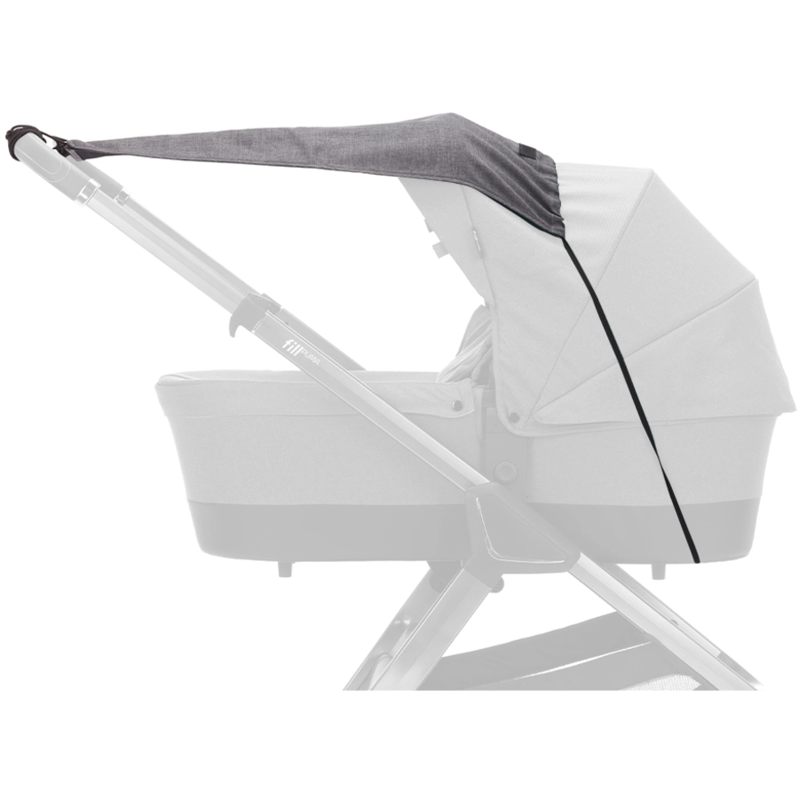 fillikid Sonnenschutz Easy grau melange für Kinderwagen
