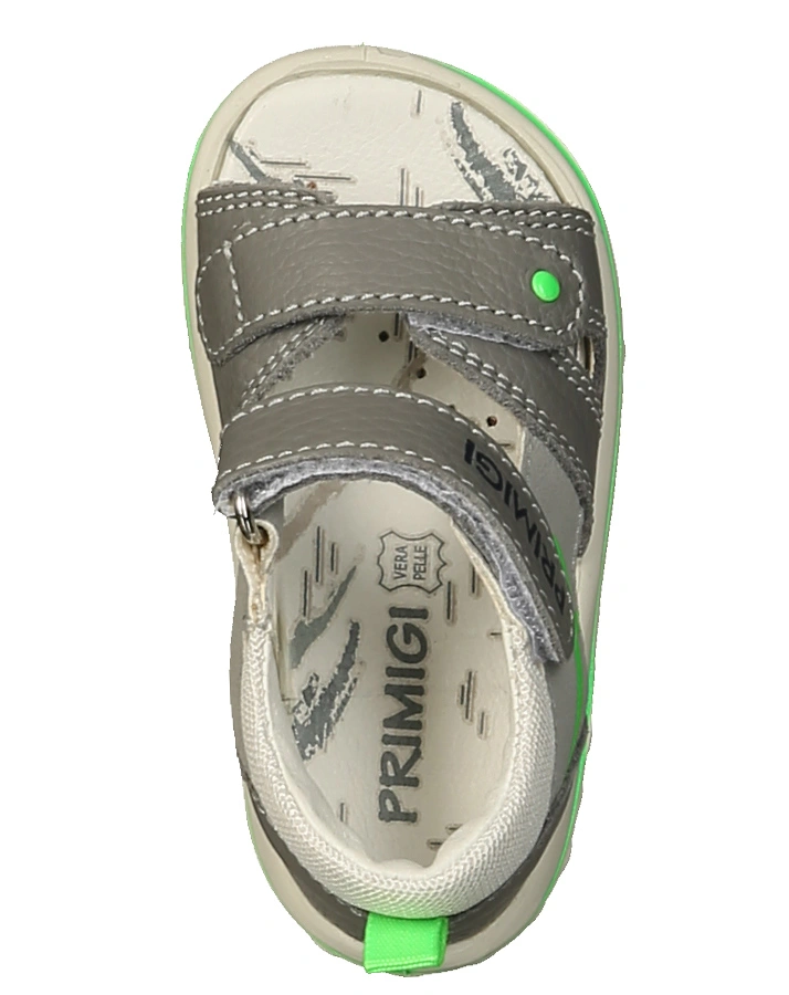 Lauflern-Sandalen GRAPHIC STAR in grau
