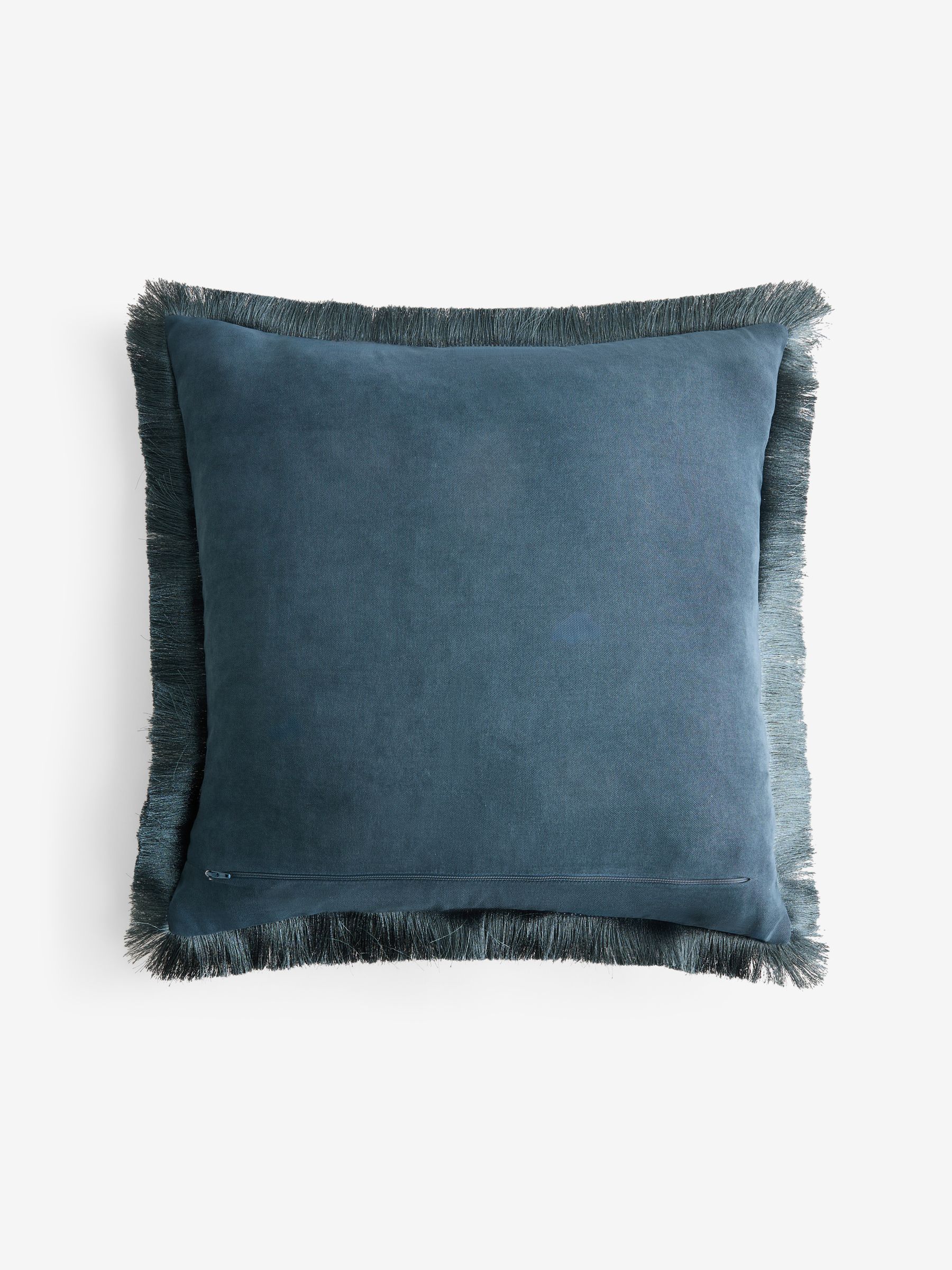 Abstract Wave Fringe Cushion