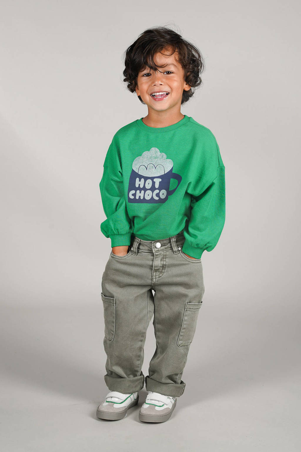 The New Chapter sweater groen