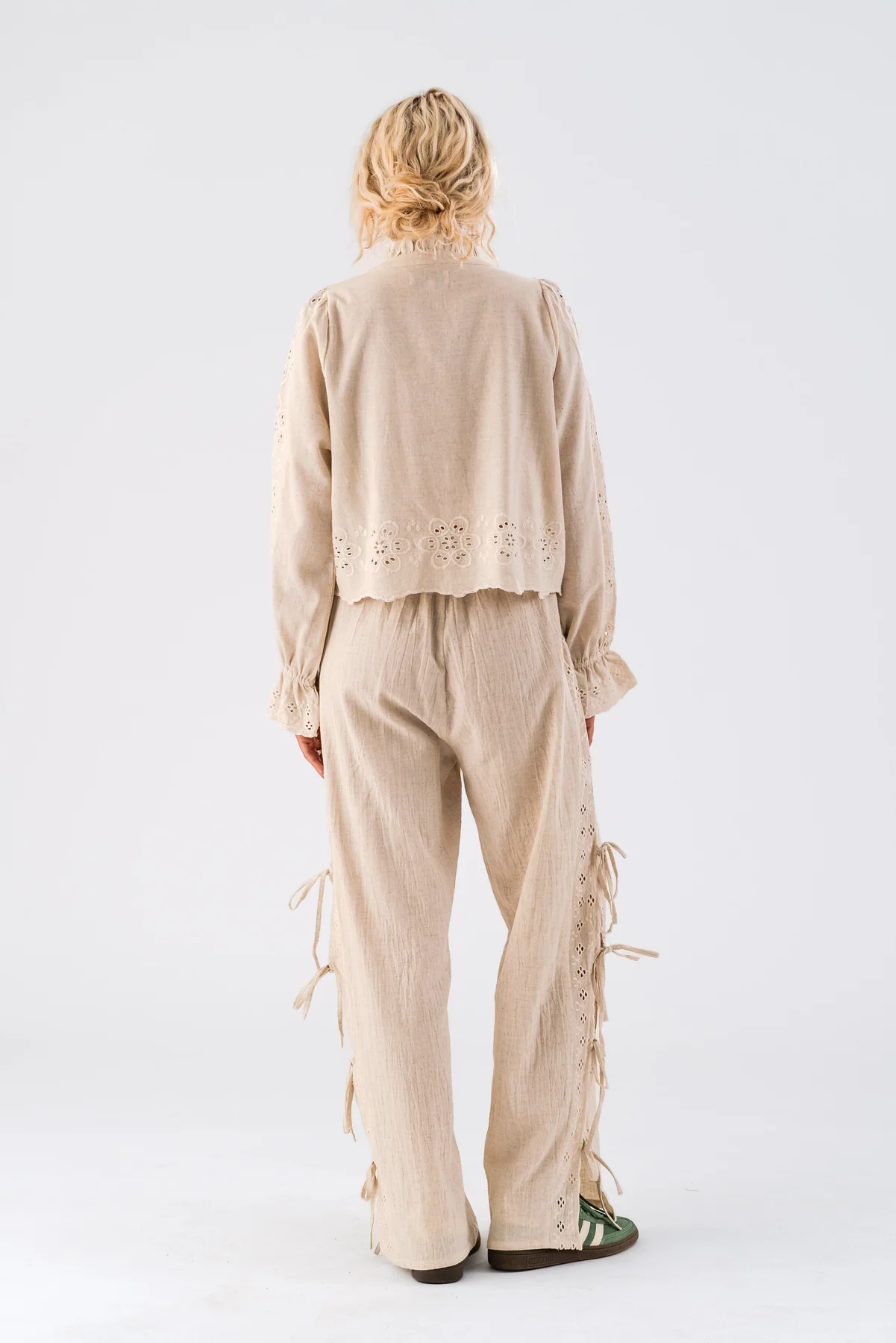 Lollys Laundry Ritall Pants 03 ecru