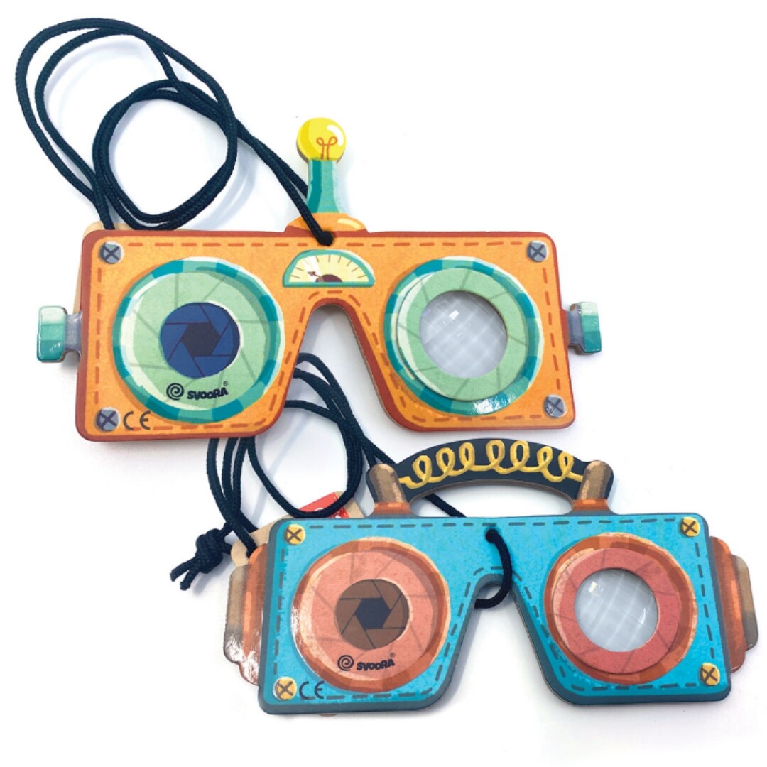 Svoora masker caleidoscoop robots - assorti