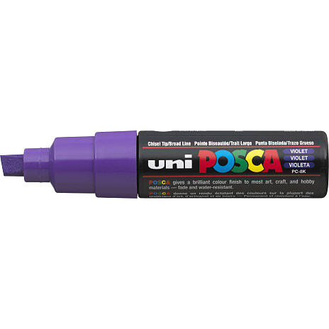 Posca PC8K vandbaseret tusch - violet
