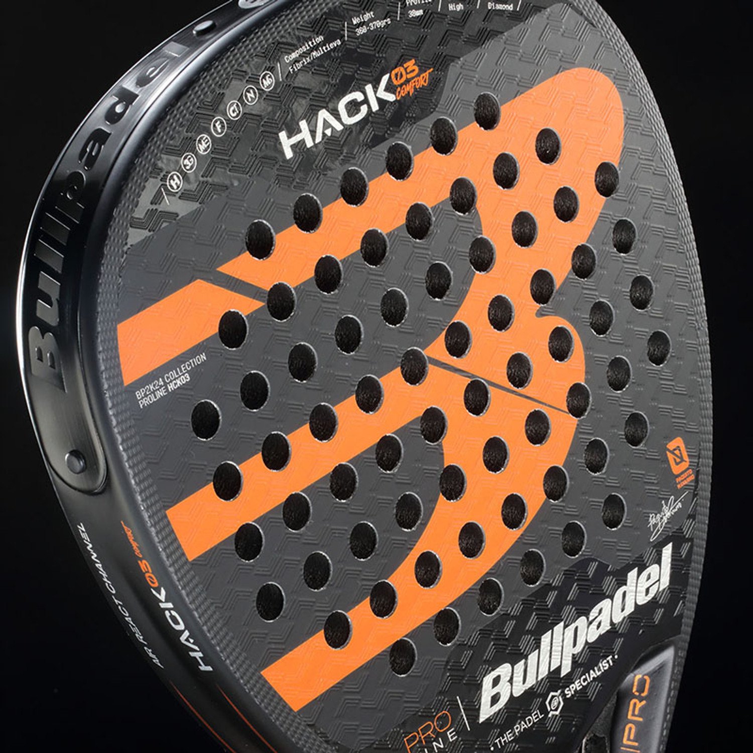 Bullpadel Hack 03 Comfort 24 + Grip