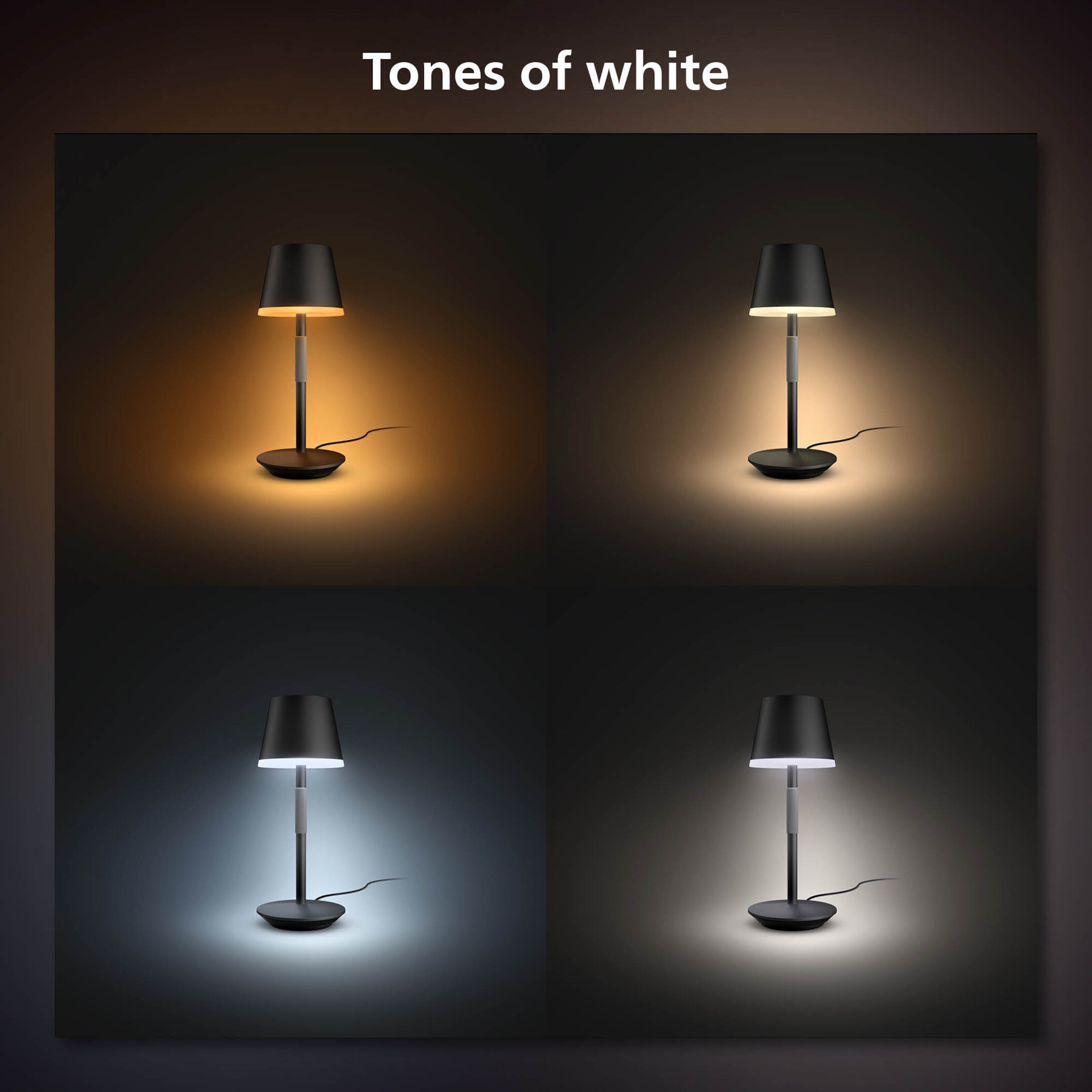 Philips Hue Hue Go Portabel bordlampe 530 lm Svart