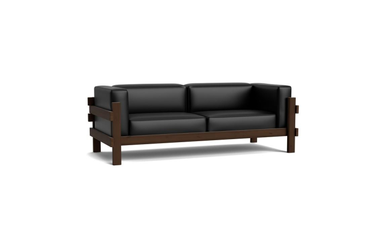 Normann Copenhagen Kube 3-zits bank Dark Brown Remix 133