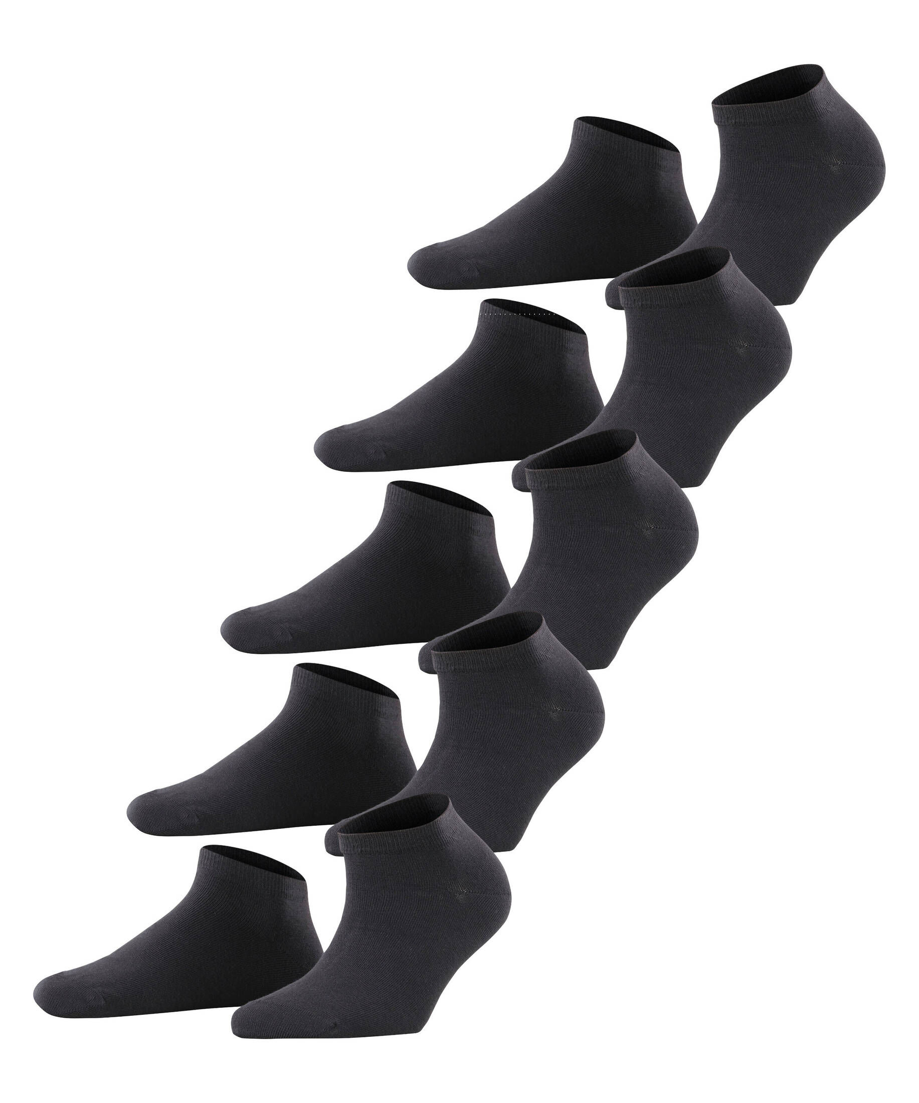Esprit| Damen Sneakersocken Solid 5-Pack