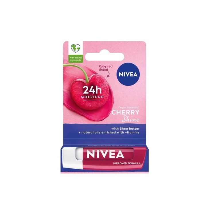 Nivea Cherry Shine pflegender Lippenstift 4,8 g