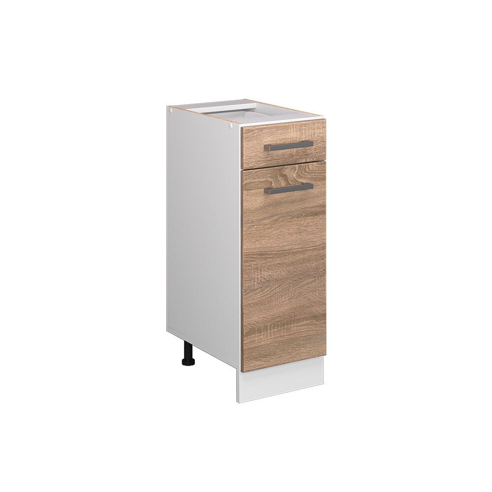 Vicco Schubunterschrank Küchenschrank Küchenzeile R-Line 30 cm Weiß Sonoma Tür Schublade