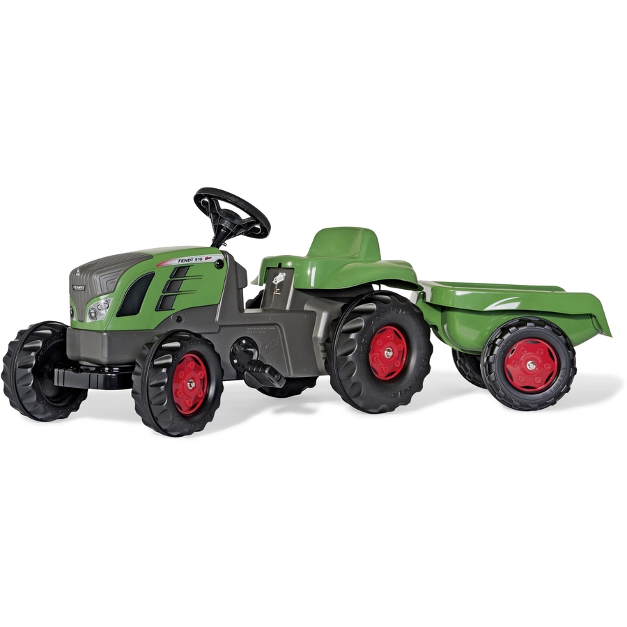 rolly®toys Kindertraktor rollykid Fendt 516 Vario mit rollyKid Trailer 013166