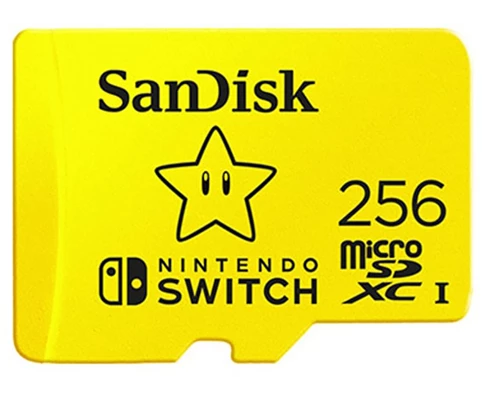 SanDisk 256 GB Nintendo microSDXC