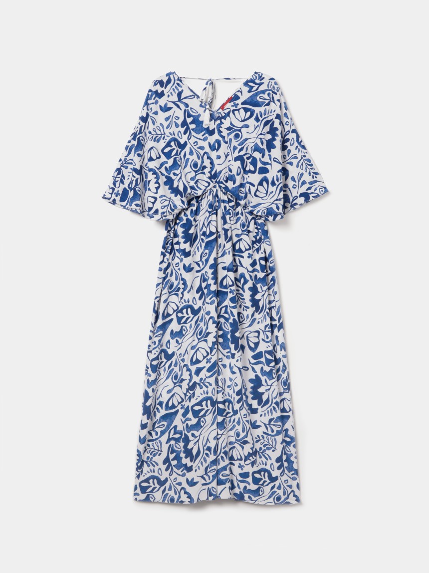 Vestido comprido estampado