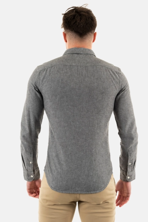 Chemise levi's® ls battery hù shirt slim 0018 black agate