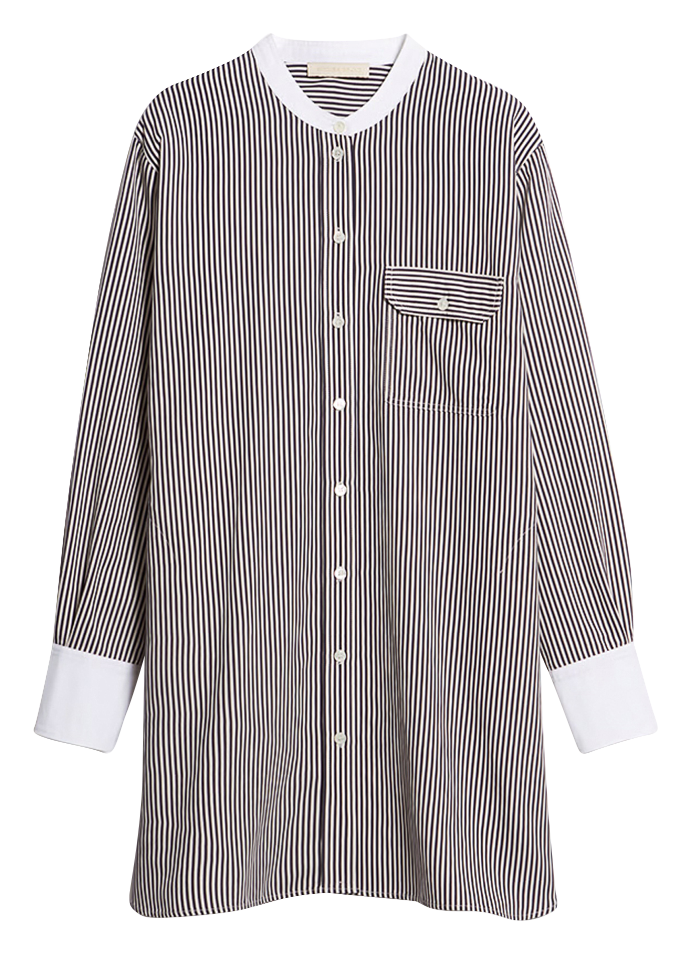 DAO - Robe courte col rond | Noir