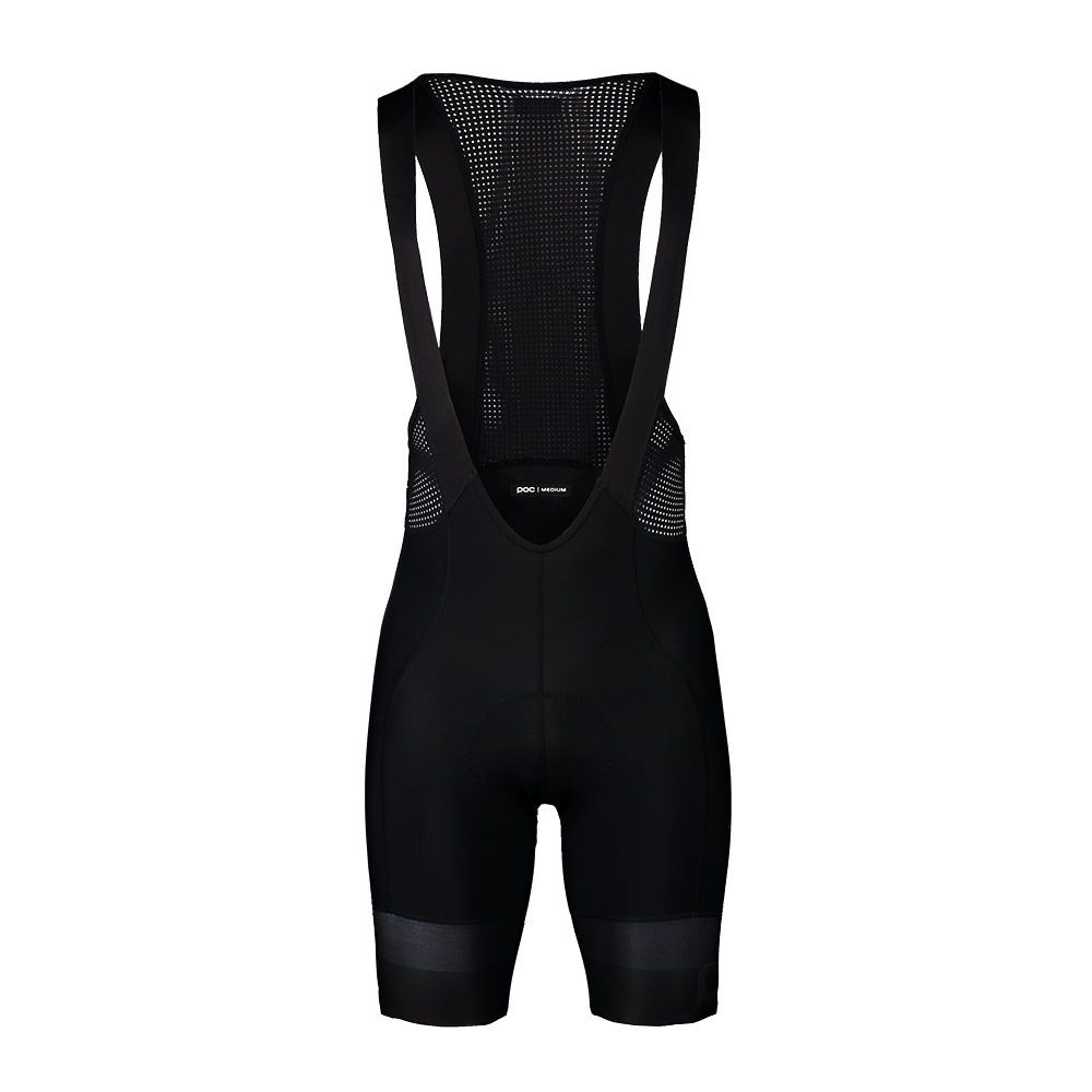 Poc ESSENTIAL ROAD - Cuissard À bretelles Homme uranium black/uranium black