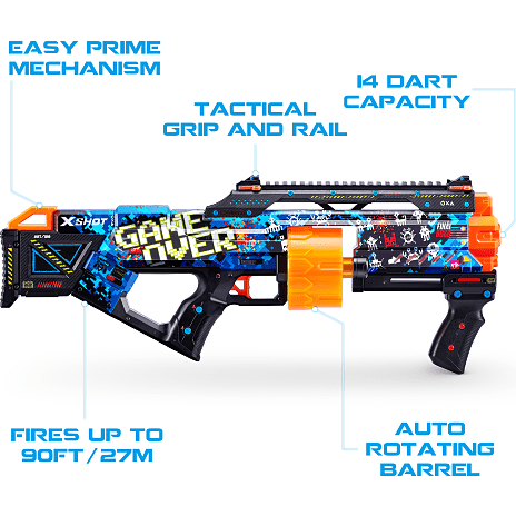 X-shot-skins-last stand 16 skumpile – flere varianter - assorteret