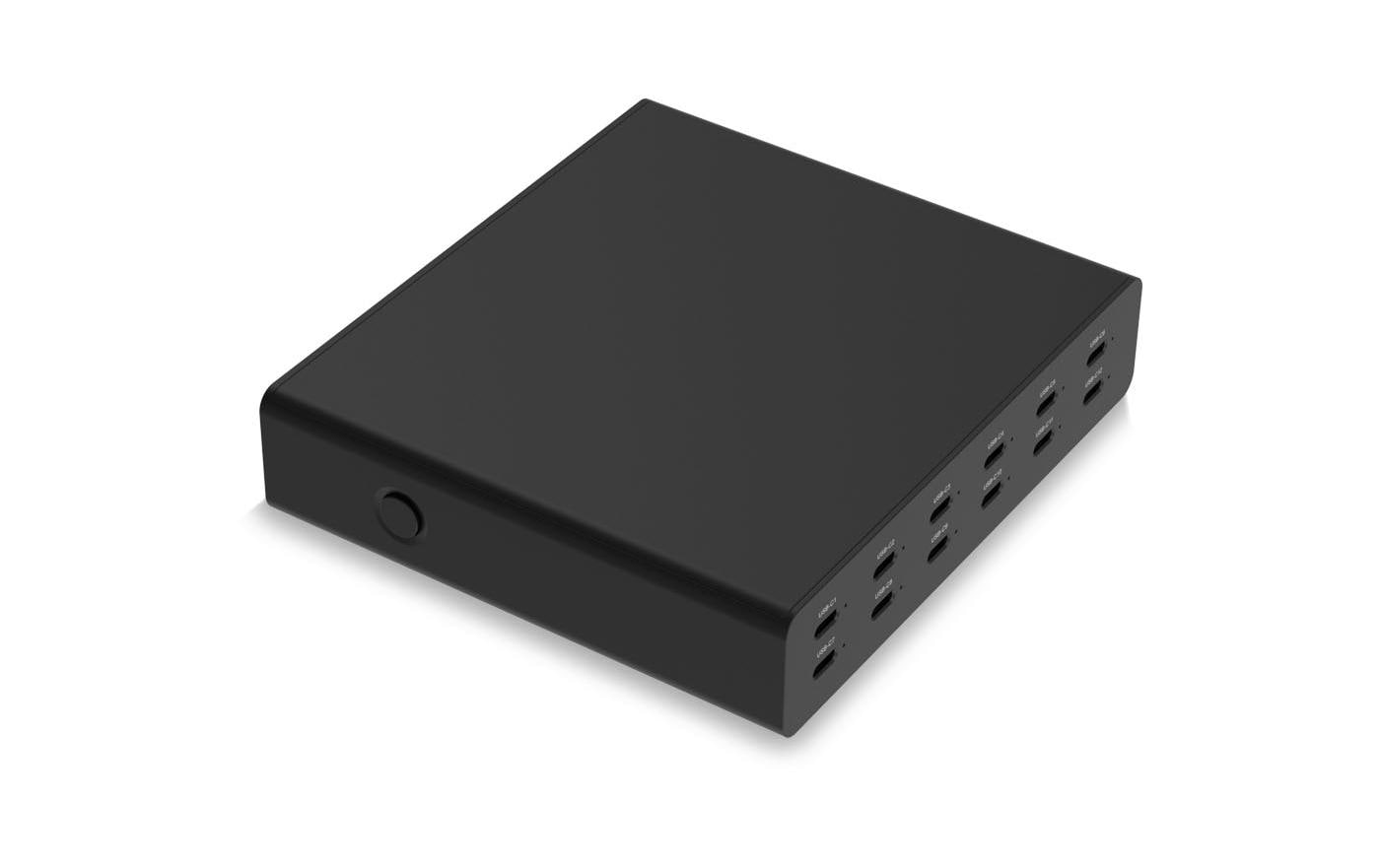 12 Port USB-C SmartCharge 144 W<br>USB-C Power Adapter mit GaN-Technologie für Tablets und Smartphones