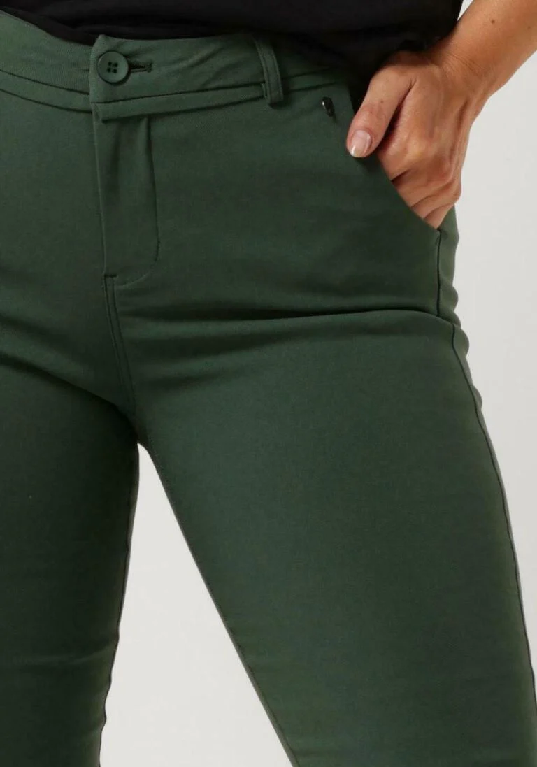 MINUS groene minus pantalon carma mid waisted 7/8 pant
